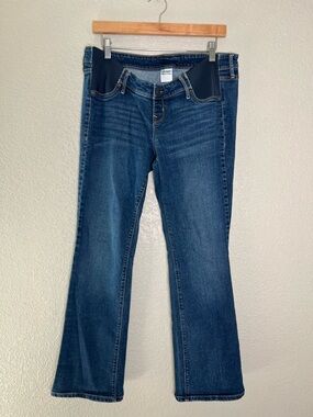 Old Navy Maternity Dark Blue Bootcut Maternity Jeans